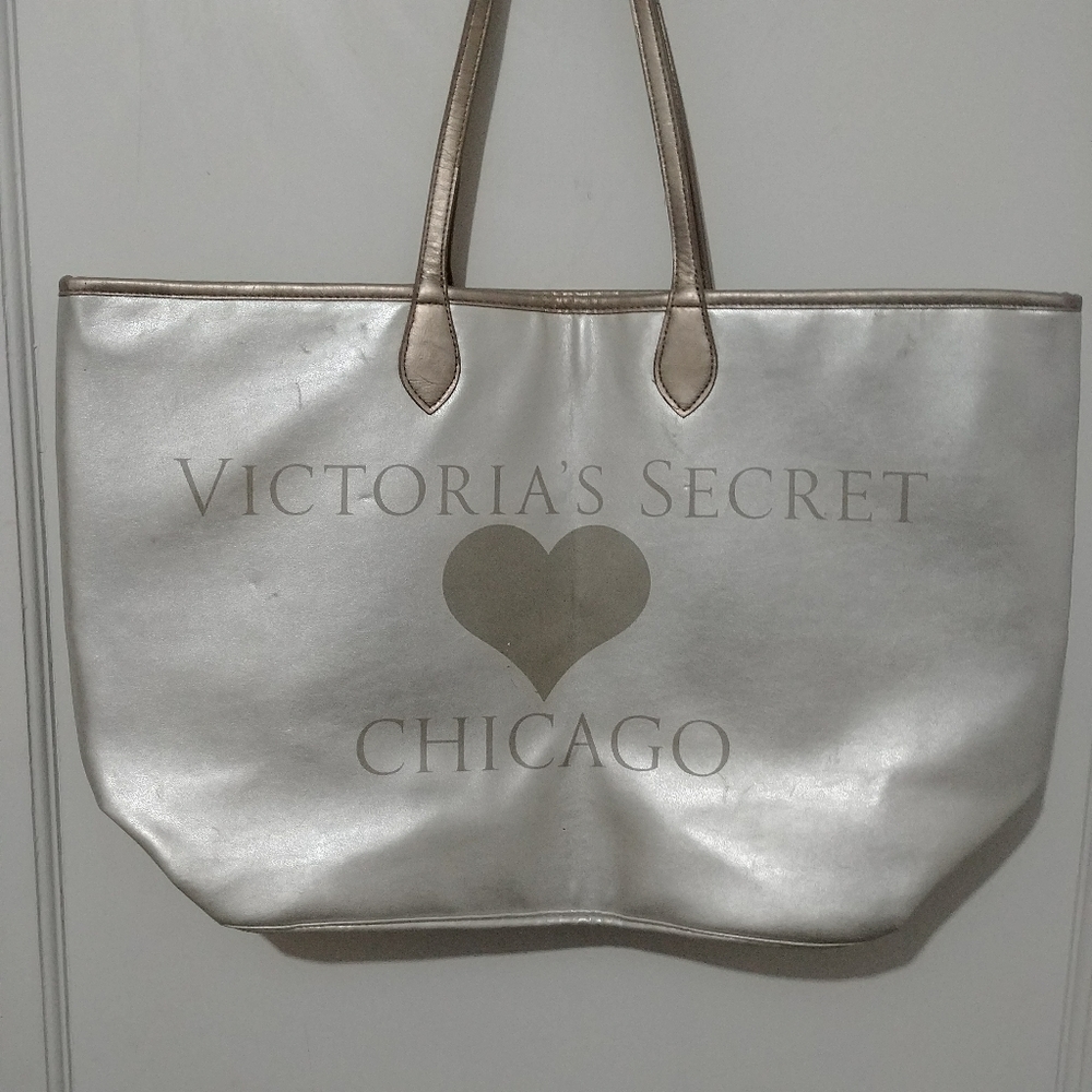 Victoria's secret reversible tote bag